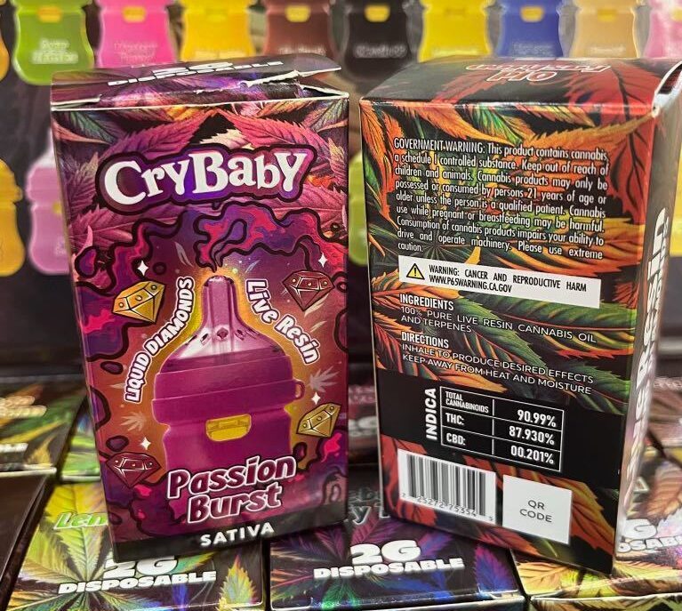 #1 Authentic crybaby carts - crybaby disposable