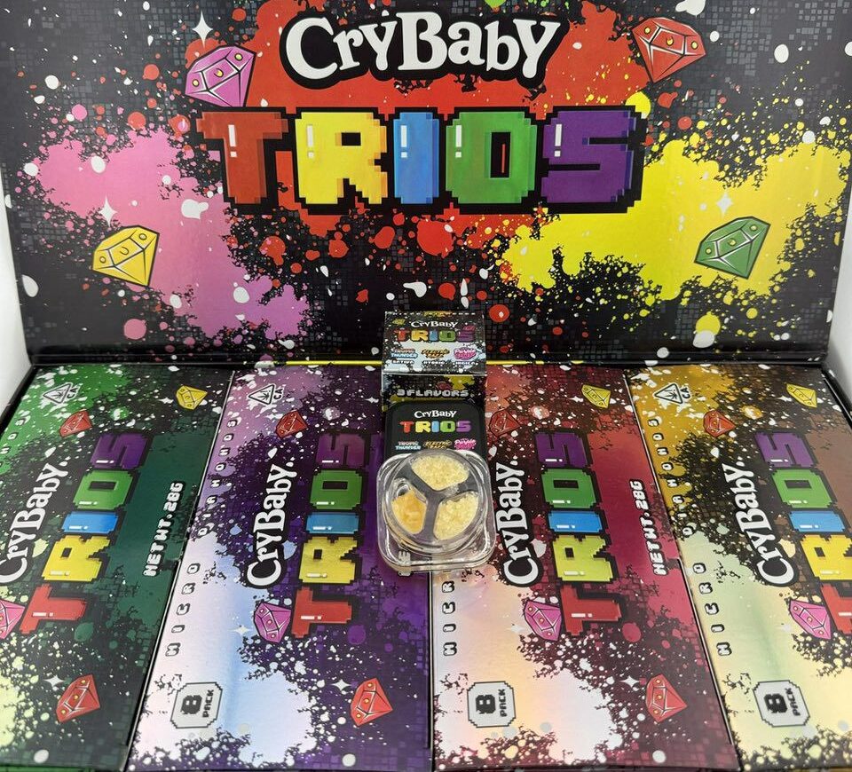 #1 Authentic Crybaby Cart Trio - Crybaby Disposable
