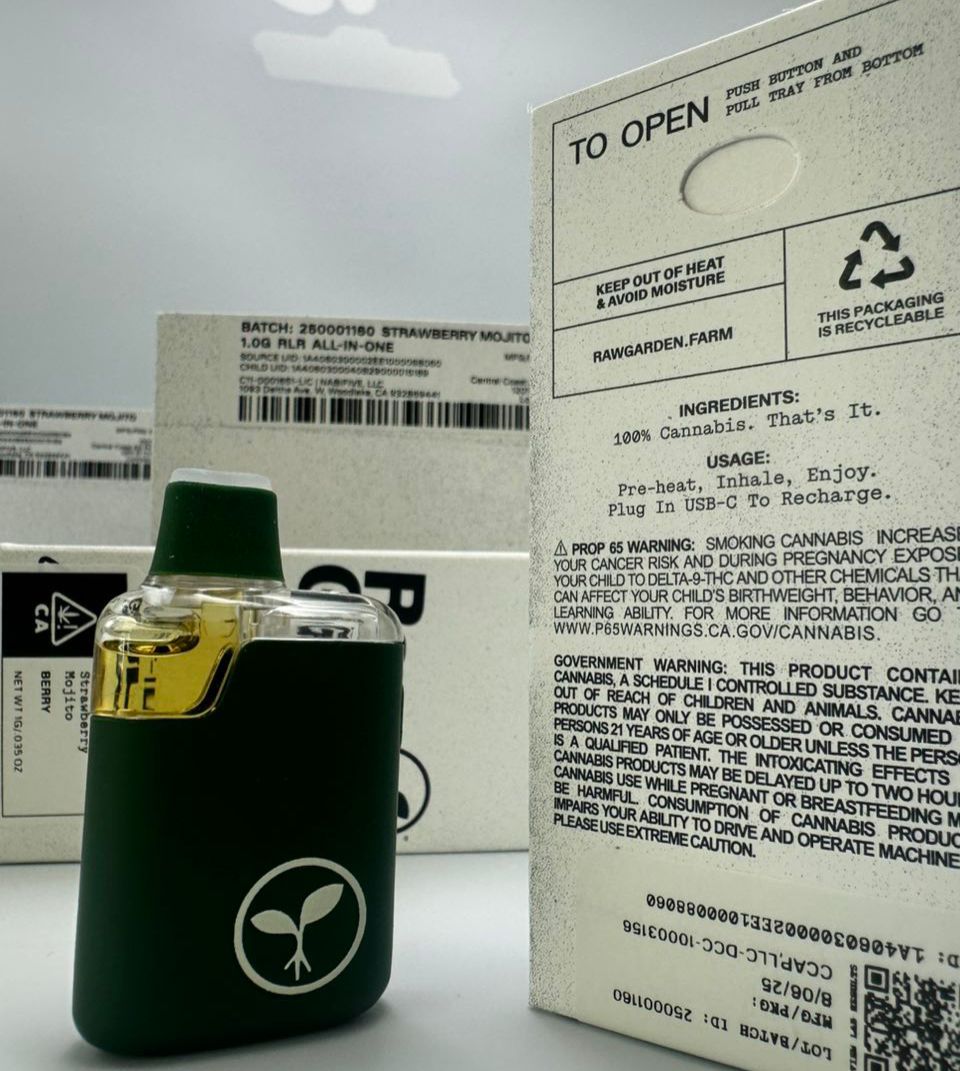 #1 Authentic Raw Garden Disposable - Crybaby Disposable