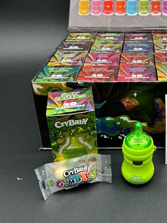 Crybaby Disposable Sour Zkittles